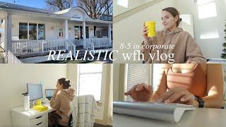 REALISTIC 8-5 WORK FROM HOME VLOG: busy days, new active wear & la la land kind café