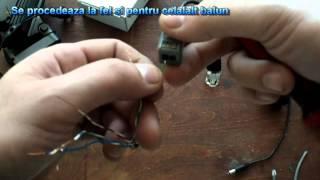 Tutorial conectare camera in sisteme de supraveghere video folosind cablu UTP cat5 si balun-uri