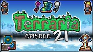 Let's Play Terraria | ULTIMATE Terraria fishing & mining loadouts! (Episode 21)
