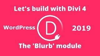 Creating cool Divi 4 blurb modules