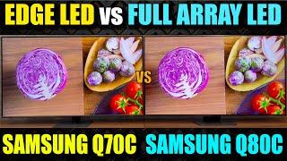 Samsung Q80C vs Samsung Q70C | Samsung Q80C TV Review | Samsung Q70C HDR | Samsung Q80C PS5