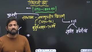 खिलजी वंश||CGL 2025 Class22||SSCfree study  history by _ Naveen sir |Khilji vansh#viralvideo#sp