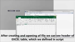 Siemens TIA Portal HMI tutorial - Create/Write to EXCEL file from WinCC RT (HMI RT)