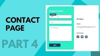 Design A Responsive Contact Page For Your Blogger Website