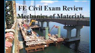 FE Civil Exam Review Mechanics of Materials