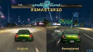 NFS Underground 2 Remastered v.1.0 – How to install, Gameplay, Comparison