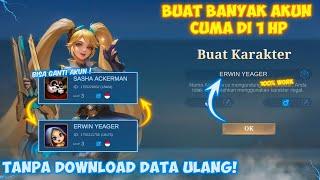 CARA BUAT AKUN BARU MOBILE LEGEND TERBARU 2024 - CARA MEMBUAT AKUN ML TERBARU