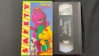 Barney Safety 1995 VHS