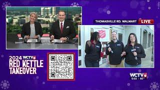 WCTV team collects donations for the Salvation Army of Tallahassee