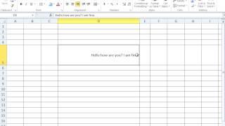 Microsoft Excel 4 - Cell formatting