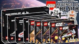 The ULTIMATE LEGO Star Wars Episode 3 Revenge of the Sith | Battle of Coruscant Wave!