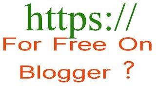 How to set ssl certificate on blogger blog | Blogger website pe Https kaise lagaye