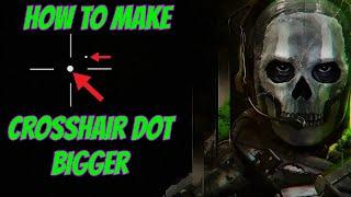 Modern Warfare 2 How To Get Bigger Crosshair DOT.