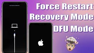 Force Restart iPhone/Enter iPhone Recovery Mode/DFU mode-4 Free Ways