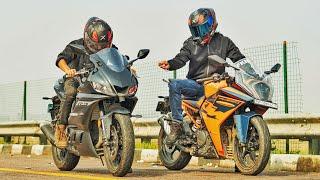 YAMAHA R3 VS KTM RC390 | Unbeatable In Single Cylinder