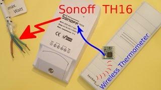 #8 Sonoff TH16 programming and the I²C bus