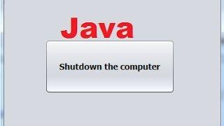 Java prog#150. How to shutdown the computer from Java