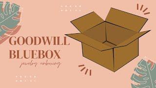 Goodwill BlueBox 5lb Repurpose Jewelry UNBOXING!