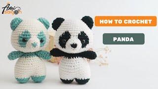 #034 | Amigurumi Panda Bear Crochet Pattern | The Famous Youtube Panda Pattern | @Ami Saigon