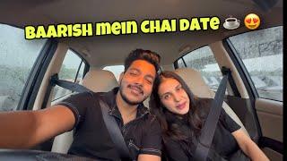 Baarish mein Chai wali Date Kanika ke sath | Abhishek Kohli vlogs