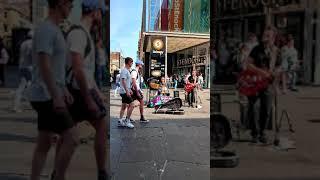 Уличные музыканты в Глазго! Street musicians in Glasgow!ПОДПИШИСЬ#shorts