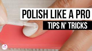 How To Paint Your Nails At Home Like A Pro !