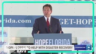 DeSantis travels to Sarasota to announce more resources for those impacted by flooding