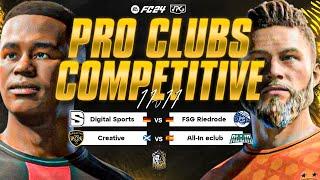 FC24 Pro Clubs - Esports Premier - Digital eSports vs FSG - Creative vs All-In eClub