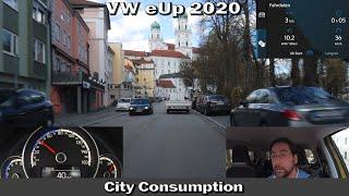 VW eUp! 2020 - City Consumption