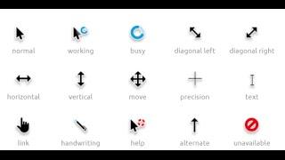 How to change mouse pointers in windows 7,8,10