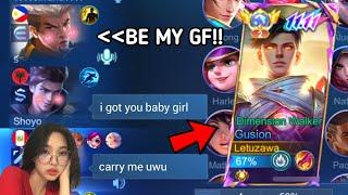 WHEN GLOBAL GUSION PRETEND TO BE GIRL AND THIS HAPPENED...