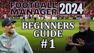 Beginners guide to Football Manager 2024 | FM24 tutorial part 1 - setting up a new save