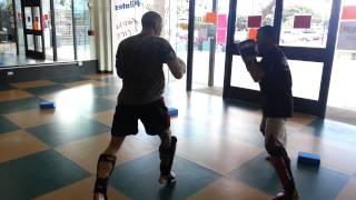 Kuni & Vmann muay thai spar