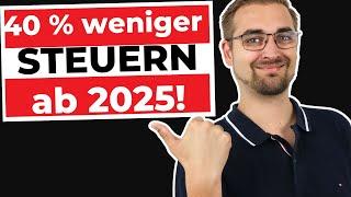 JETZT REAGIEREN: Umwandlung 2025 planen und als Unternehmer Steuern sparen! | Steuerberater Elias