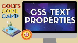 Essential CSS Text Properties - Colt's Code Camp