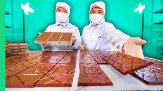 How Vietnam Makes Chocolate!! Sonny and the Chocolate Factory!!