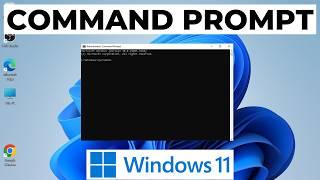 How to Open Command Prompt on Windows 11