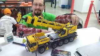 Новая игрушка ! Играемся с краном от LEGO® - Передвижной кран MK II #42009