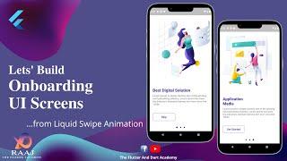 Flutter Tutorial: Animated On-boarding Screen with Liquid Swipe