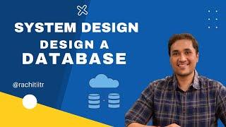Design a Low Latency DataBase Optimised For Writes || System Design Crash Course by @RachitJain