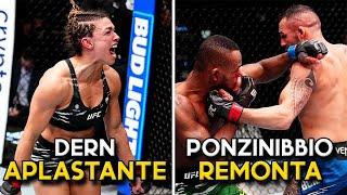 Mackenzie Dern ACABA con Amanda Ribas | Ponzinibbio REMONTA de manera ÉPICA | UFC Vegas 101 Resumen