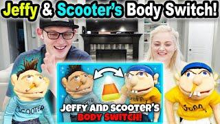 Jeffy & Scooter's Body Switch! *Here's Jeffy Reaction!*