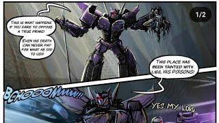 Transformers One what if Megatronous Prime survived Comic Voice Dub