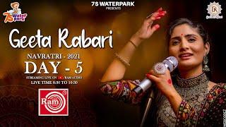 Geeta Rabari Live Garba 2021 || Nonstop Garba || Navratri 2021 || Ram Audio