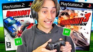 Jugué TODOS los BURNOUT de PS2 en 1 VIDEO