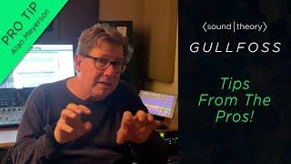 Alan briefly discusses how he uses Gullfoss to cut out unwanted frequencies while mixing for piano.