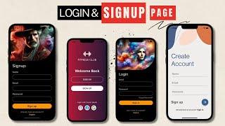  Create Responsive LogIn and SignUp Page with 2 REAL Projects | Flutter Tutorial 2025