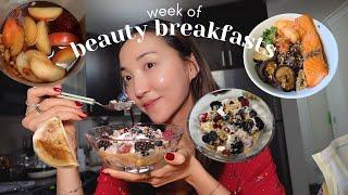 Week Of Beauty Breakfasts (for skin & gut health + trying tiktok recipes)