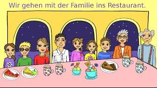 Learn German: At a Restaurant with the Family