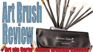 Artist paint brush Review